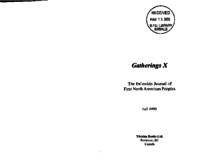Gatherings Vol. 010 (1999) - PDF