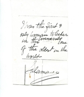 Hand-written note